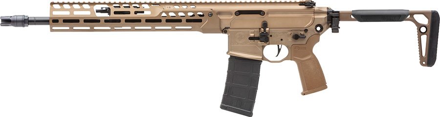 Sig Sauer MCX SPEAR-LT RMCX-556N-16B-LT, 223 Rem/5.56 NATO, 16", Folding Stock, Coyote Finish, 30 Rds